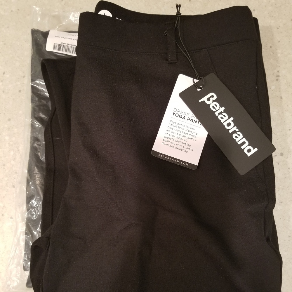 Betabrand NWT Straight Leg Dress Yoga Pants